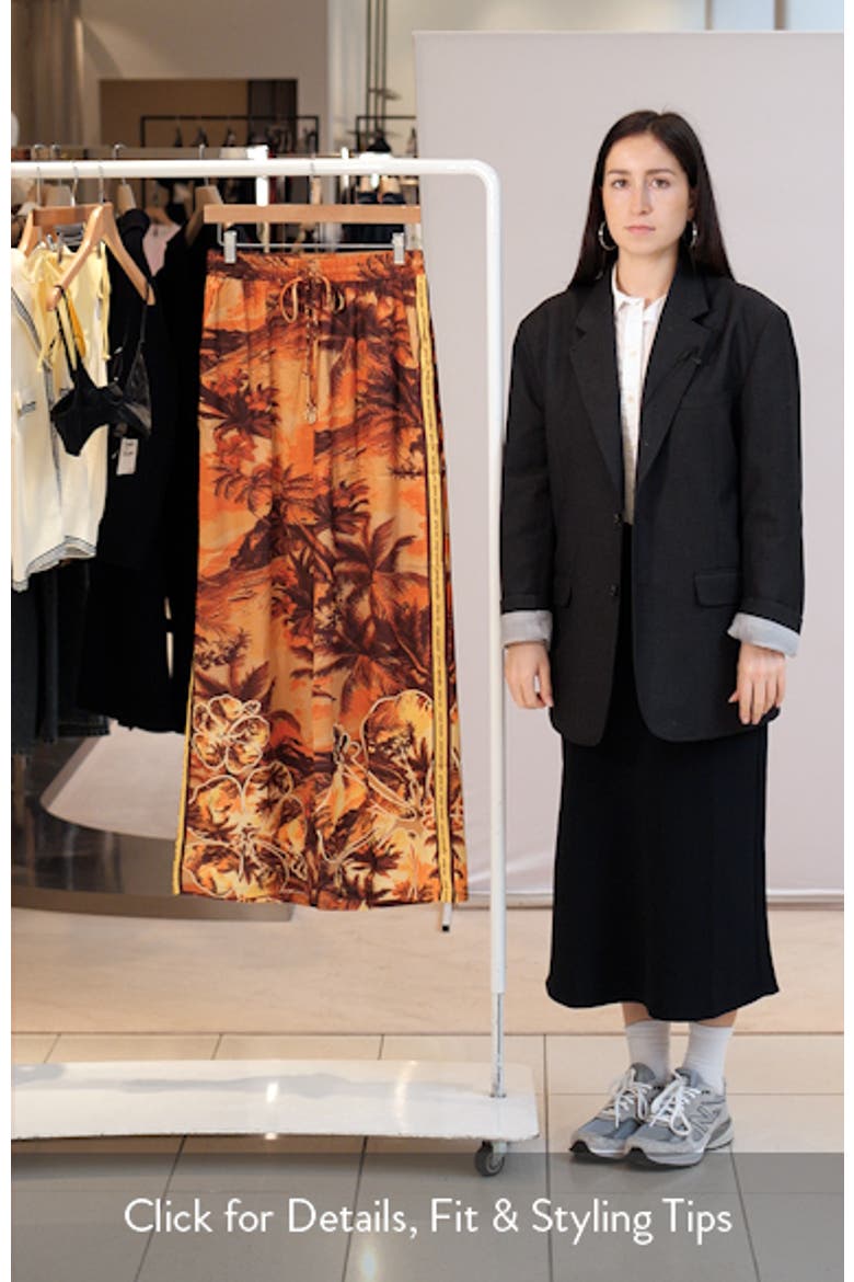 Drawstring Cover-Up Resort Pants video