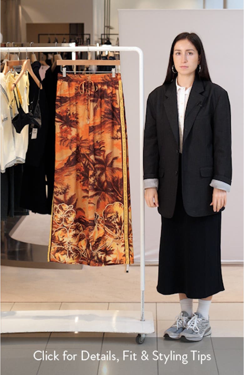 Drawstring Cover-Up Resort Pants, sales video thumbnail