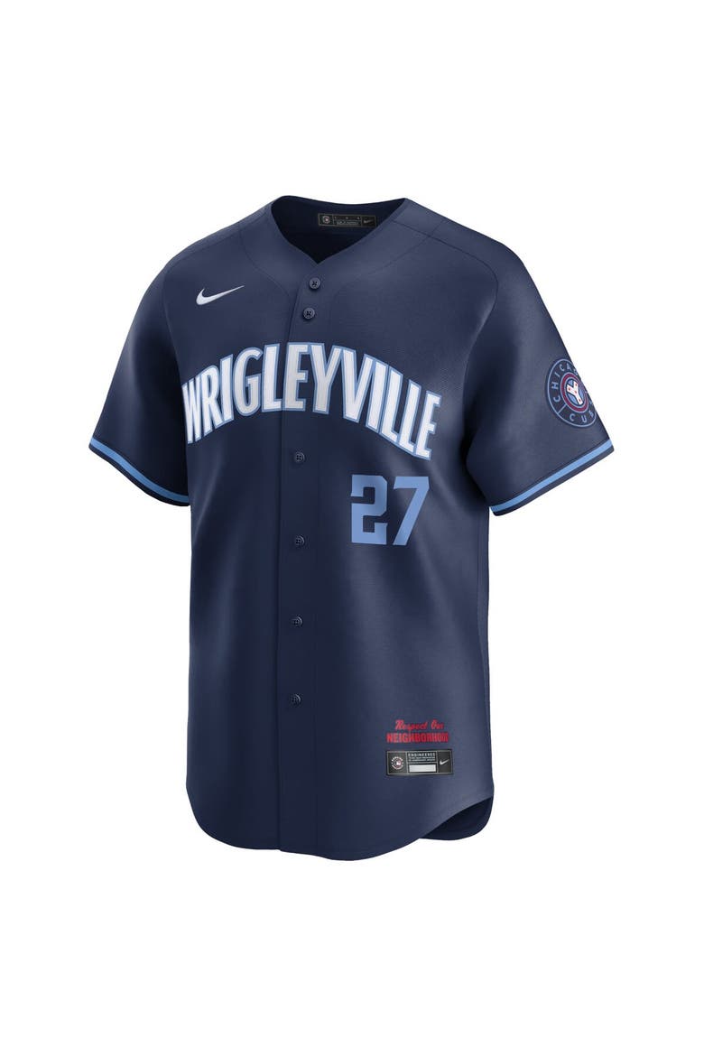 Men's Nike Seiya Suzuki Navy Chicago Cubs City Connect Limited Player Jersey, Alternate, color, Navy