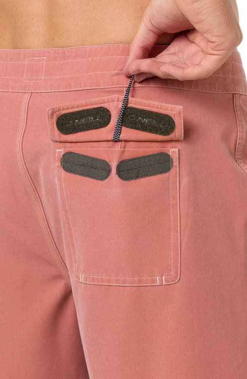 O'neill Og Pigment Scallop Board Shorts In Pink