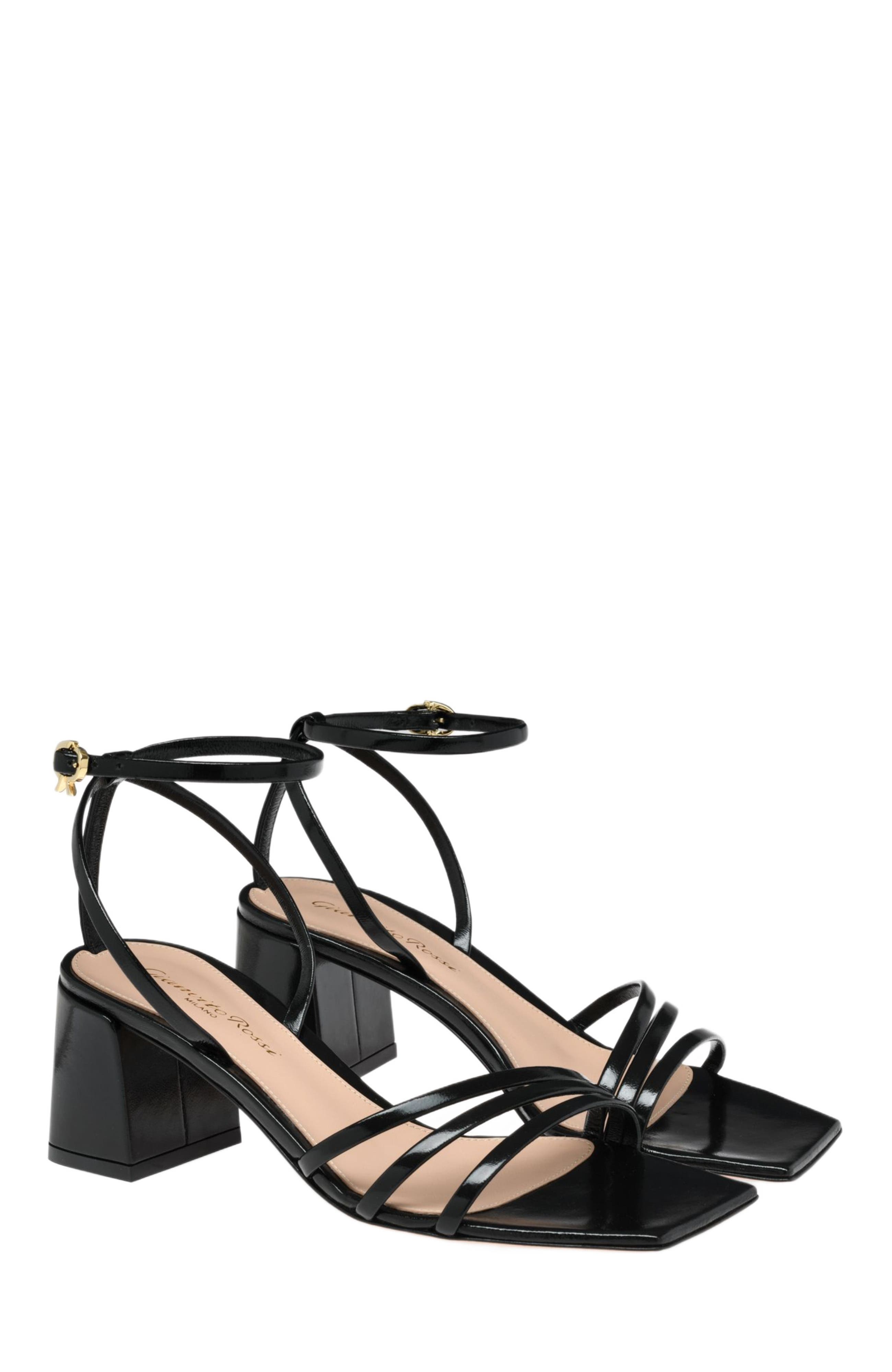 Brielle Sandals, Alternate, color, BLACK