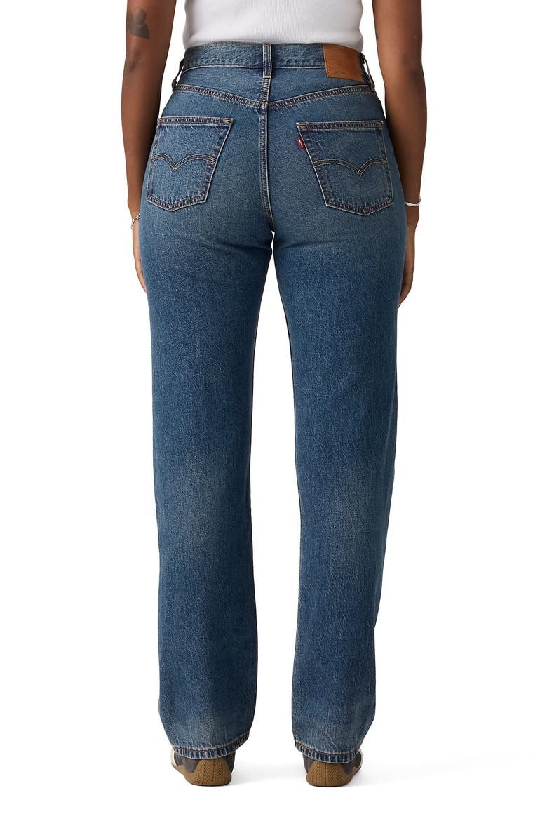 501® '90s Straight Leg Jeans, Alternate, color, FINE FOREVER LTW