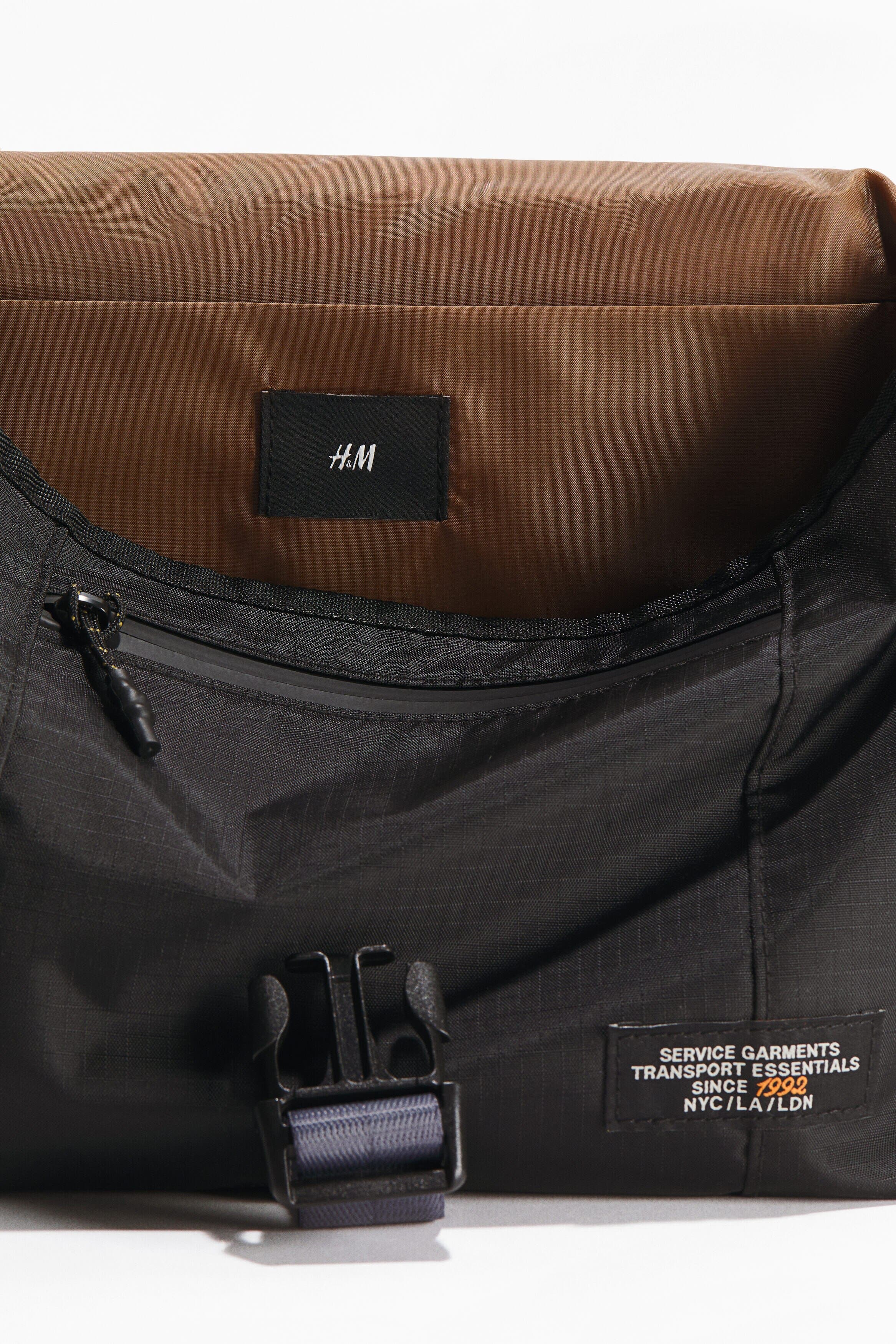 H&M Crossbody Bag, Alternate, color, Black