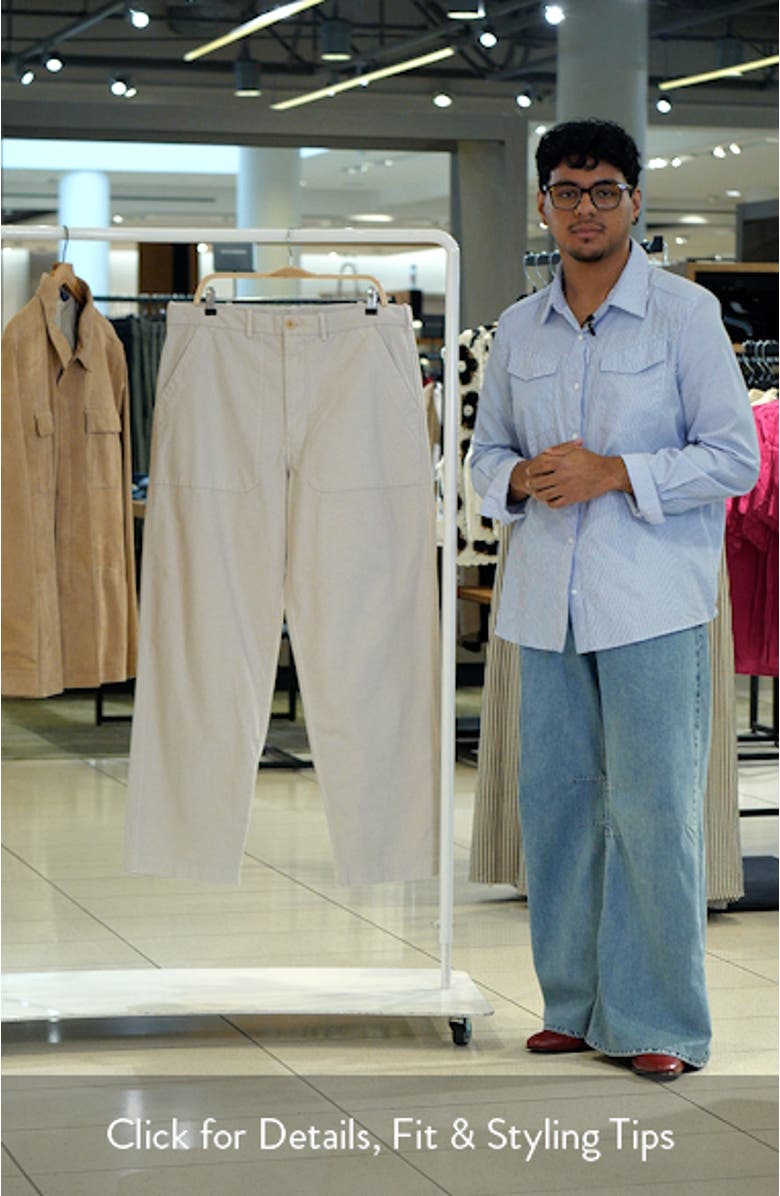 Reverse Sateen Fatigue Pants, sales video thumbnail