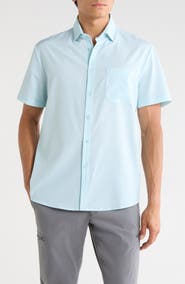 Swannies Tripp Short Sleeve Button-Up Golf Shirt