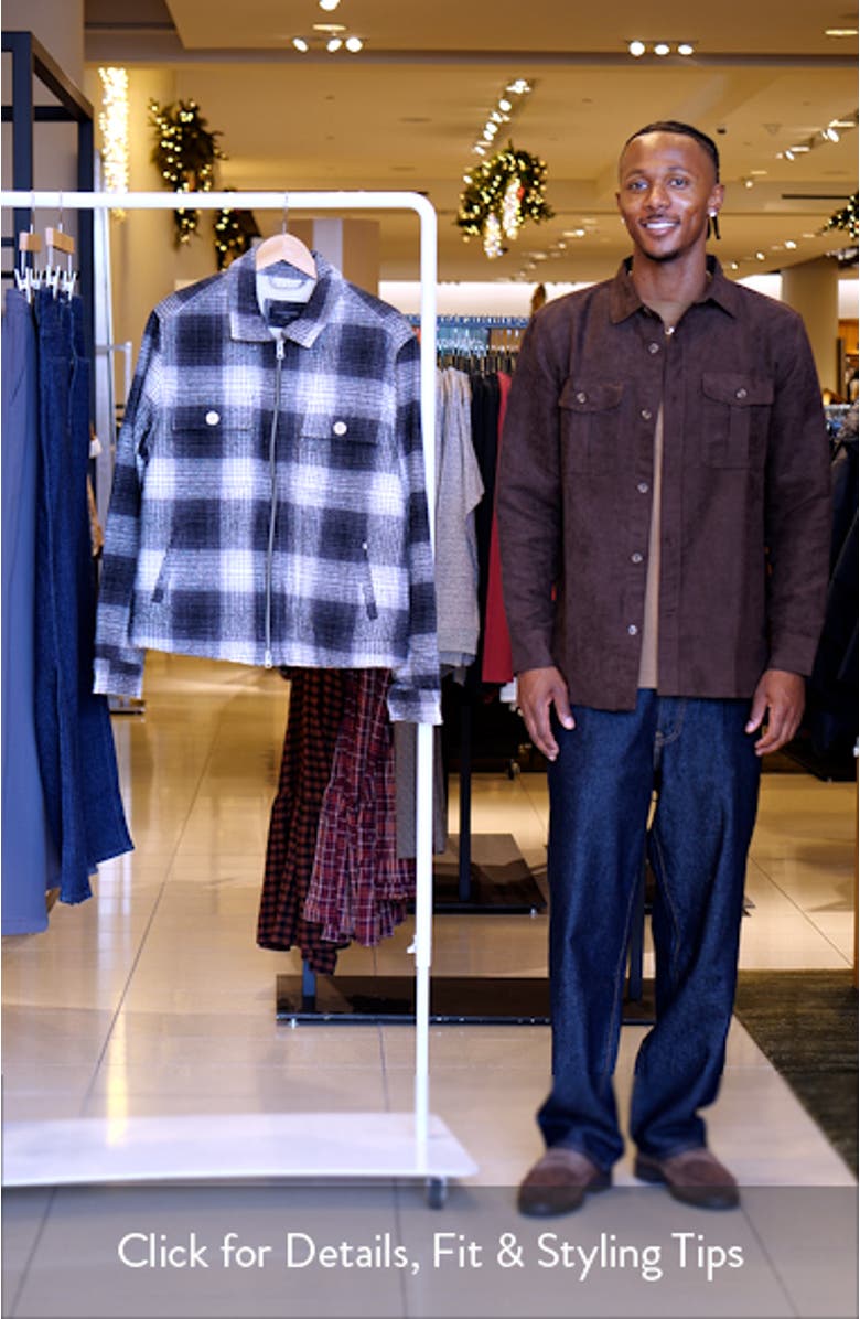 Matheson Check Organic Cotton Jacket, sales video thumbnail