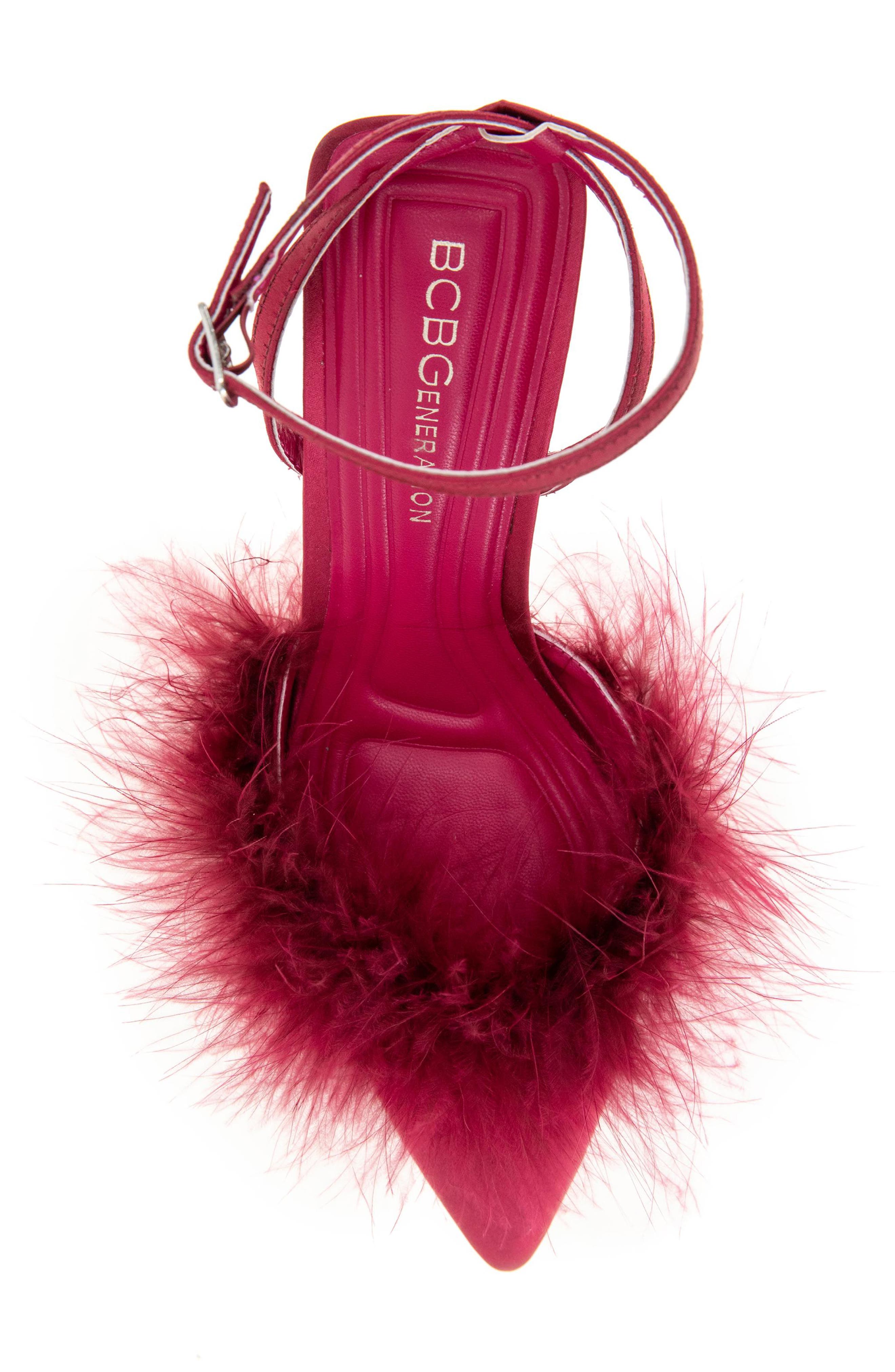 Iliana Ankle Strap Pump, Alternate, color, RASPBERRY
