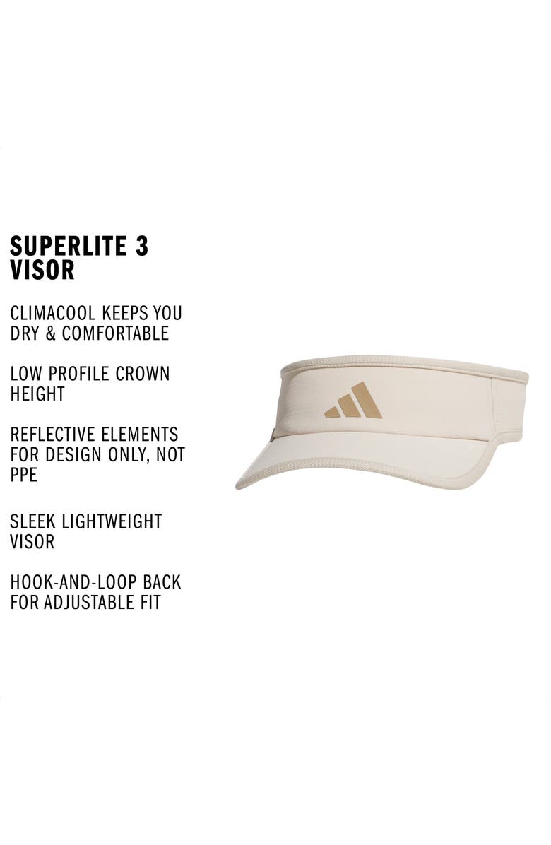 adidas SuperLite 3 Climacool Visor, Alternate, color, 