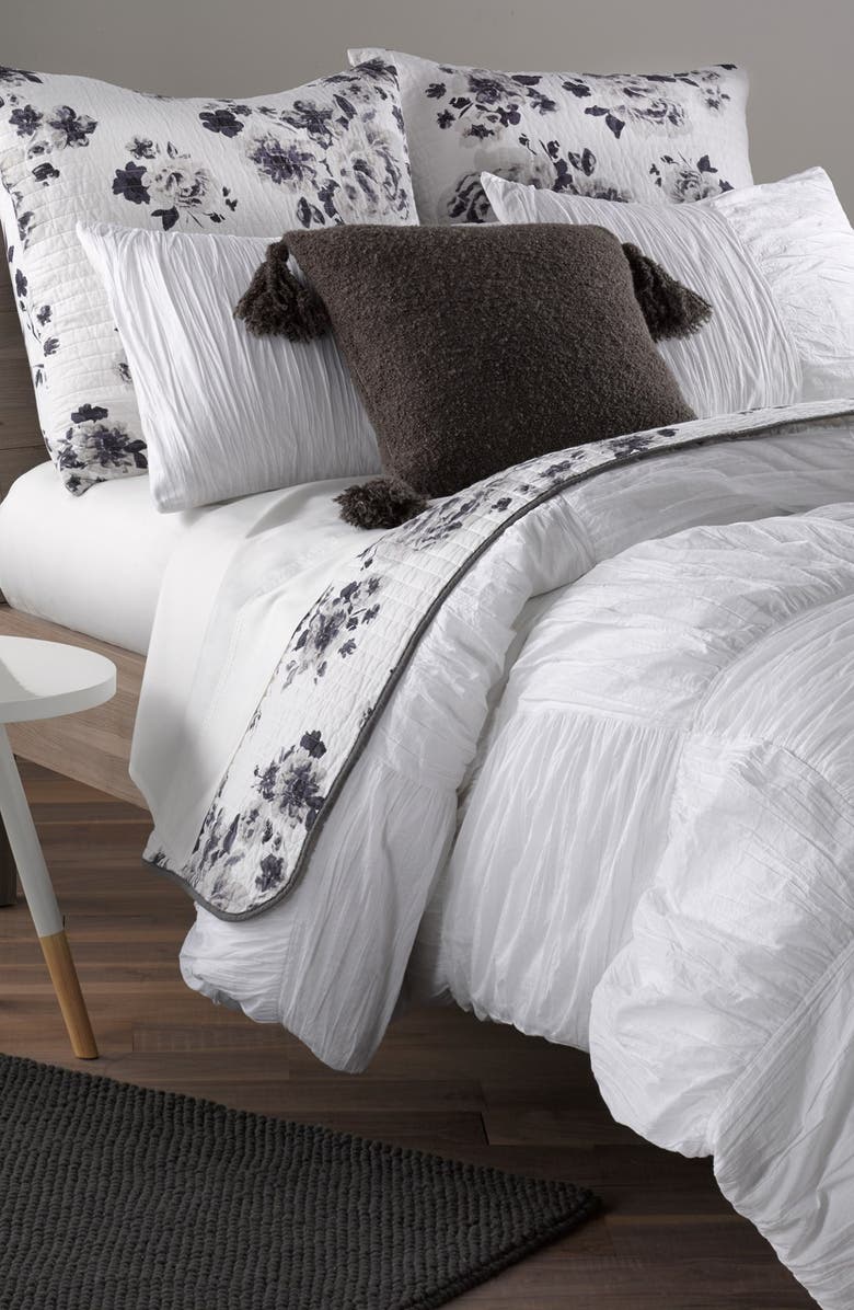 NORDSTROM AT HOME Basket Weave Duvet Cover, Alternate, color,
