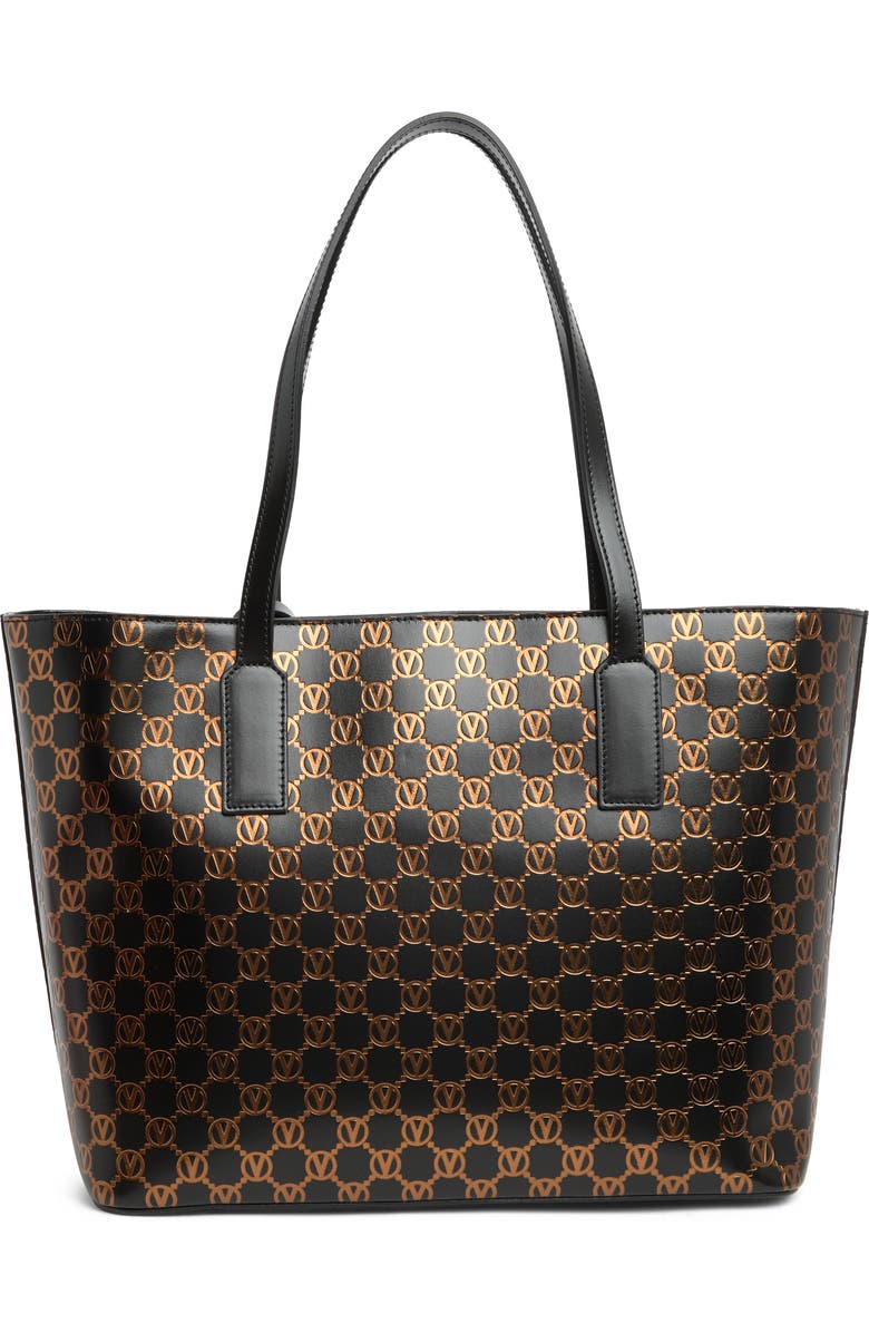 VALENTINO BY MARIO VALENTINO Soho Monogram Leather Tote Bag, Alternate, color,