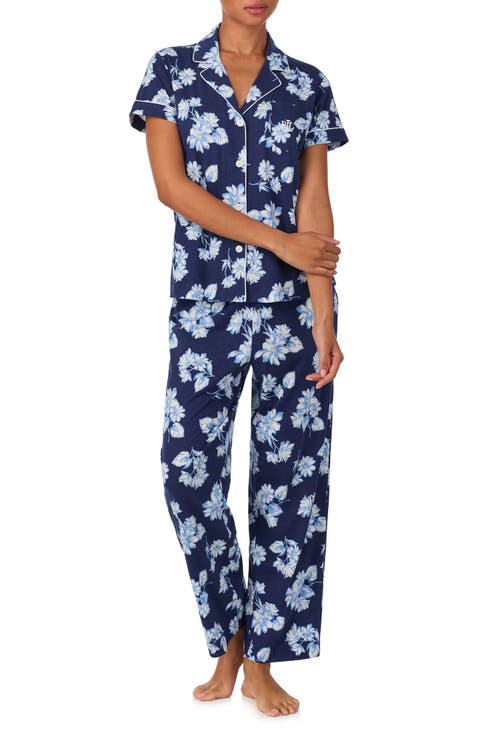 Print Crop Pajamas