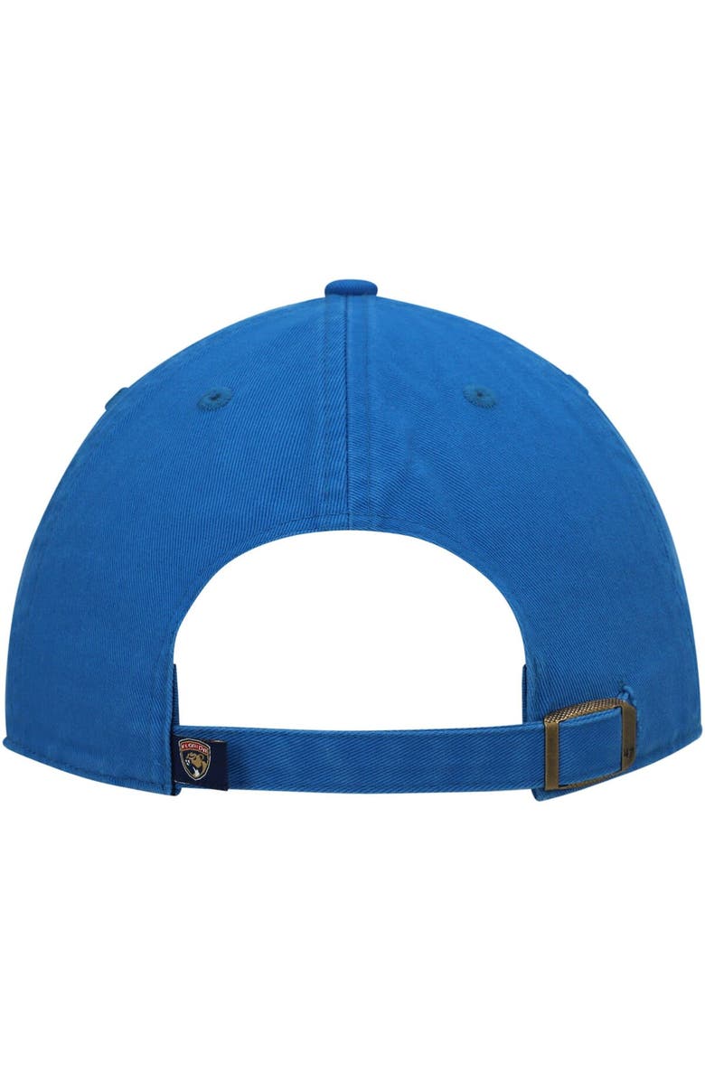 '47 Men's '47 Blue Florida Panthers Team Clean Up Adjustable Hat, Alternate, color,