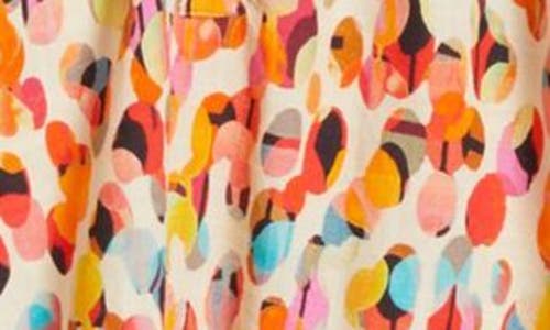 Liverpool Los Angeles Plus Size Printed Puff-sleeve Blouse