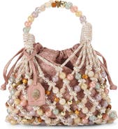 Kurt Geiger London Macramè Rope Handbag