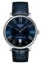 T-Classic Carson Powermatic 80 Leather Strap Watch, 40mm