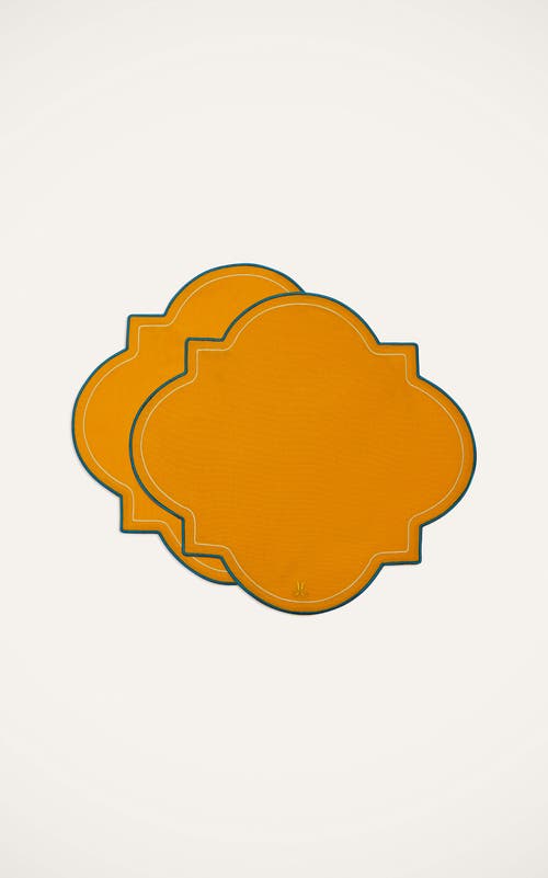 La Doublej Medallion Placemats Set Of 2