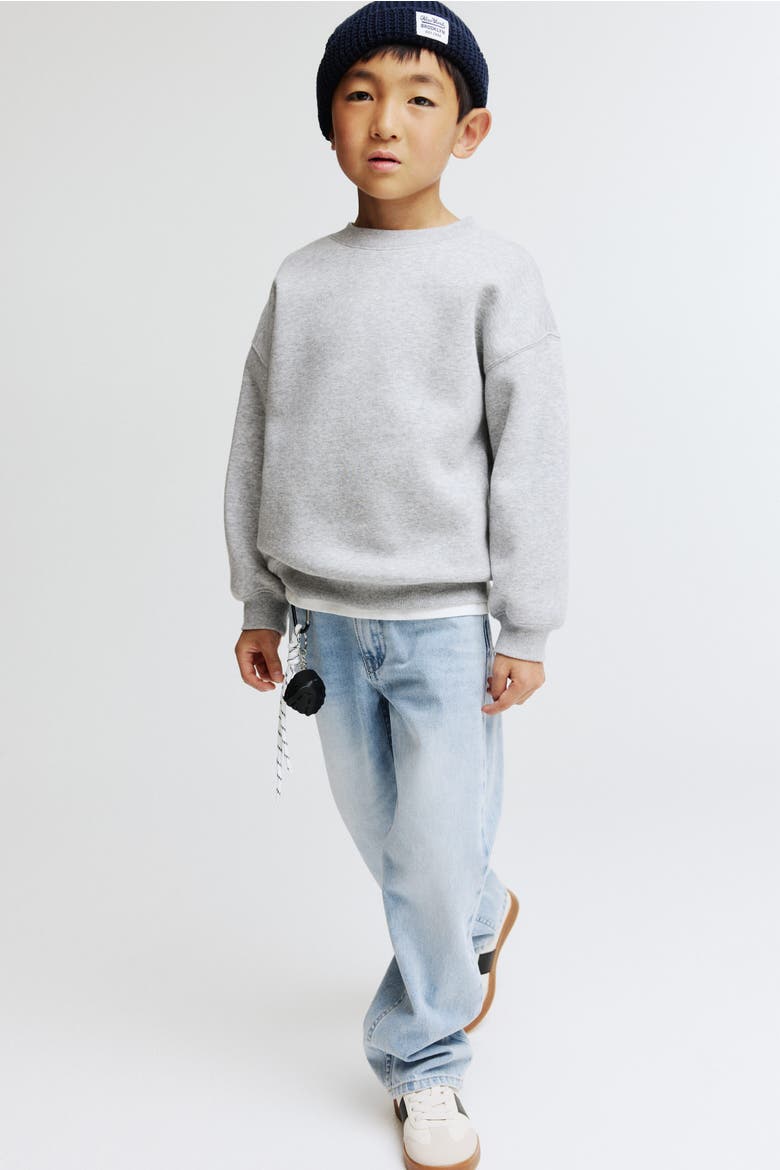 Loose-fit jeans, Alternate, color, Light denim blue
