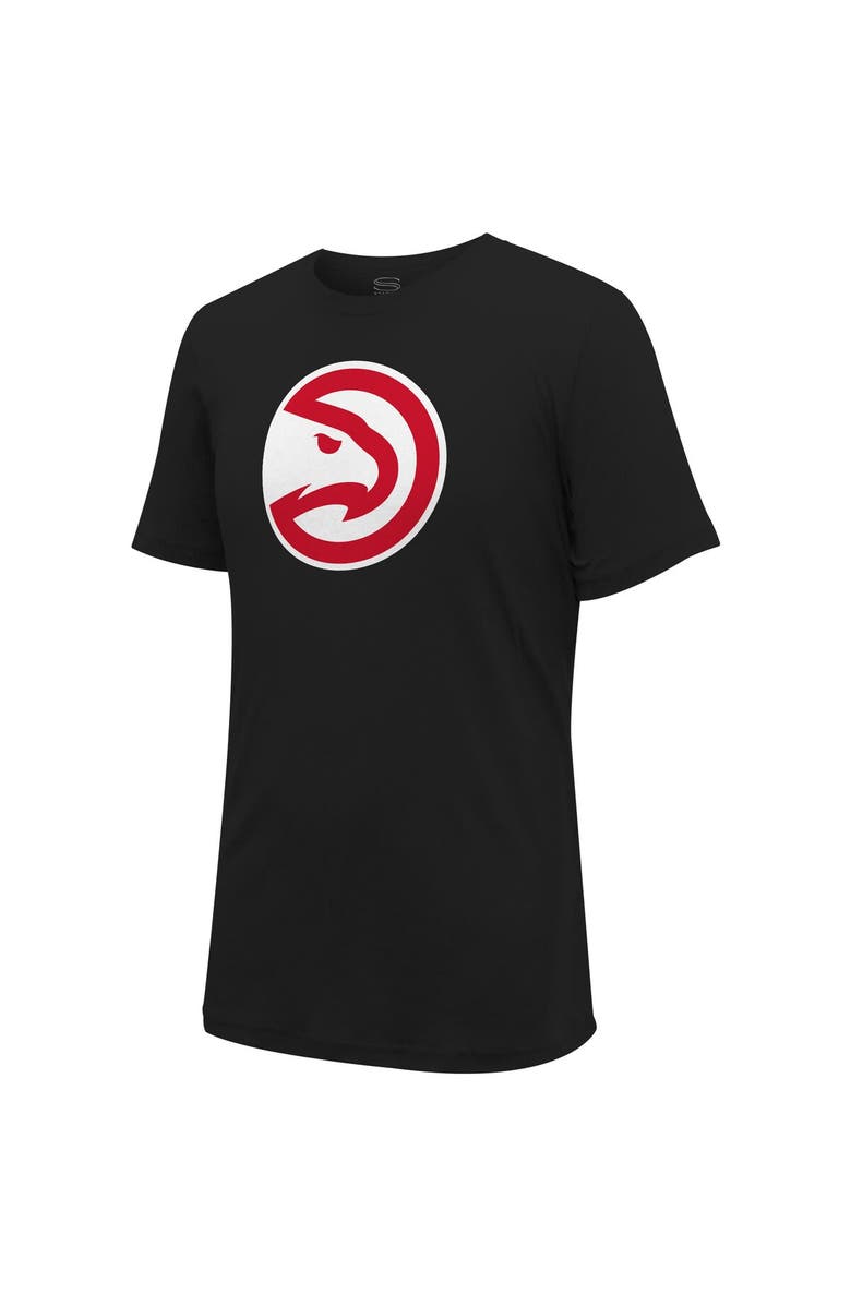 Stadium Essentials Unisex Stadium Essentials Black Atlanta Hawks Primary Logo T-Shirt, Alternate, color, Black