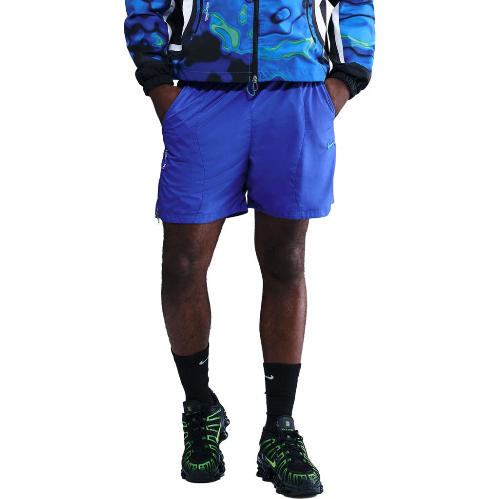 Nike Project F.r.o.g. Drawstring Shorts In Blue