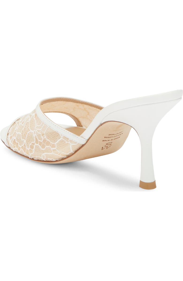 Stuart Weitzman Bare It All Slide Sandal, Alternate, color, Blanco White