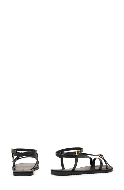 Allsaints Tyla Ankle Strap Sandal In Black