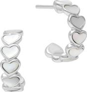 Jan Leslie Sterling Heart Earring