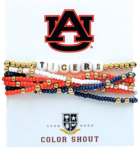 Auburn Lucky 7 Bracelet Set