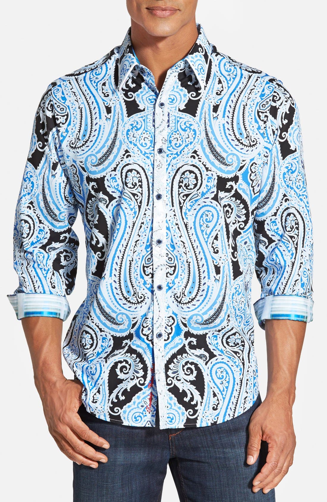 Robert Graham 'Fiordland' Classic Fit Paisley Sport Shirt (Men) | Nordstrom