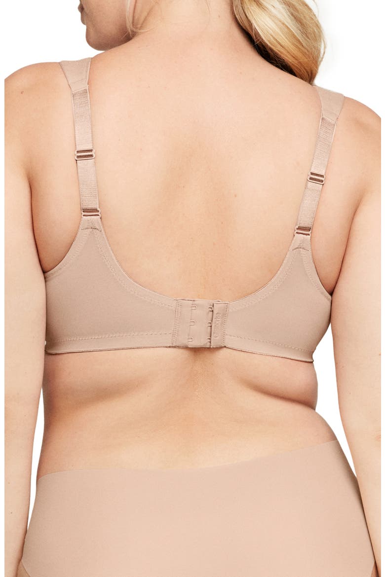 MagicLift® Seamless Support T-Shirt Bra, Alternate, color, CAFE
