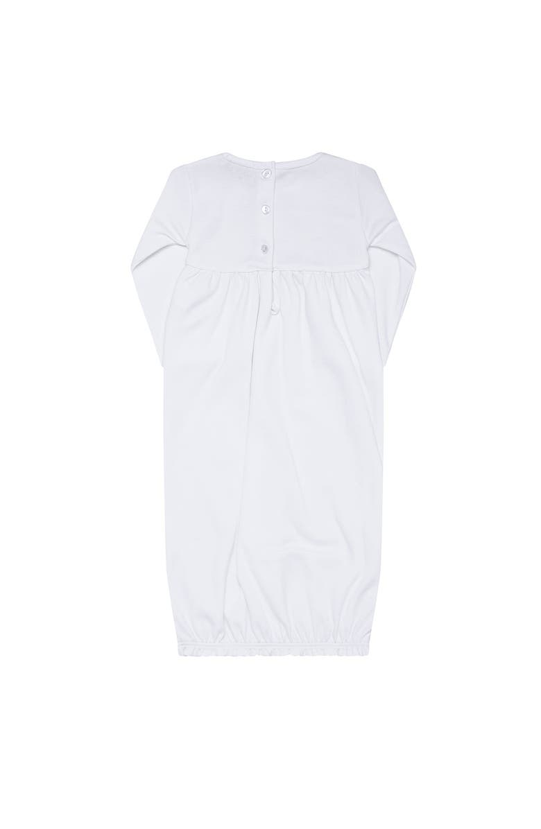 Nellapima Nella Smocked Girl Gown - Baby, Alternate, color, White