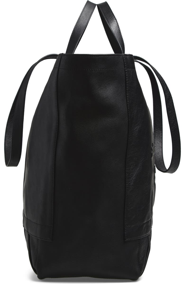 Alexander Wang Extra Large Pack Leather Tote, Alternate, color, Black