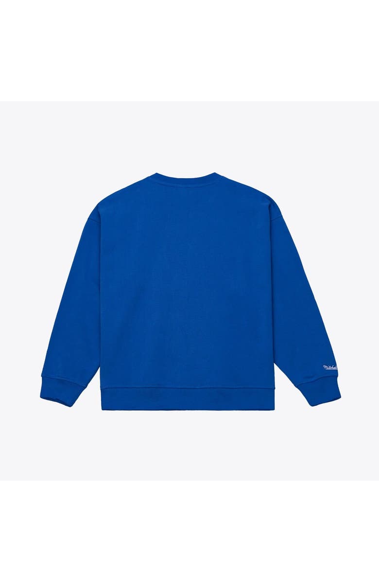 Mitchell & Ness Women's Mitchell & Ness  Royal Los Angeles Dodgers Script Sweatshirt, Alternate, color, Royal