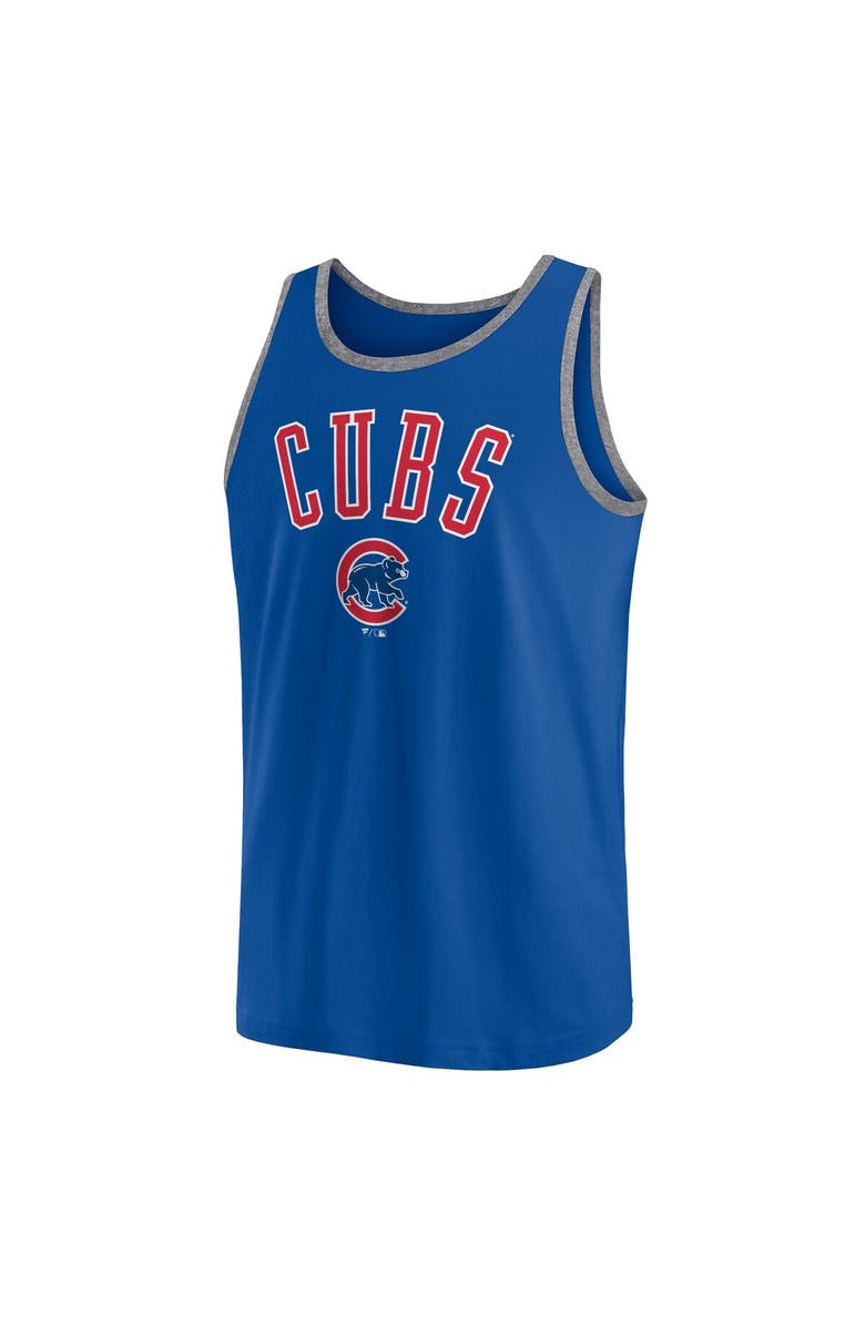 FANATICS Men's Fanatics Royal Chicago Cubs Bet Tank Top, Alternate, color, Royal