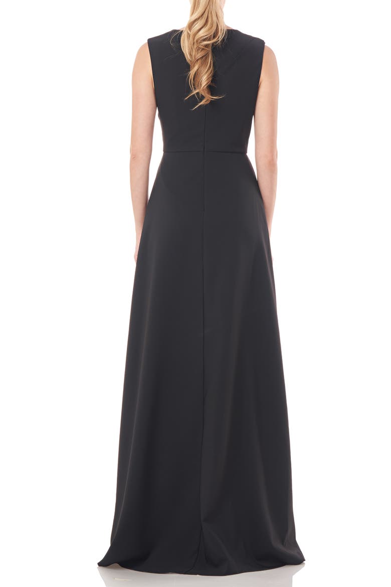 Rowan Sleeveless Maxi Romper, Alternate, color, BLACK