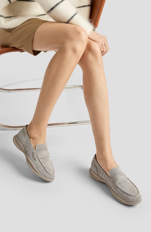 Vivaia Walker Pro Hybrid Penny Loafers In Gray