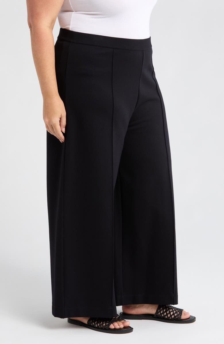 Caslon<sup>®</sup> Wide Leg Crop Pants, Alternate, color,