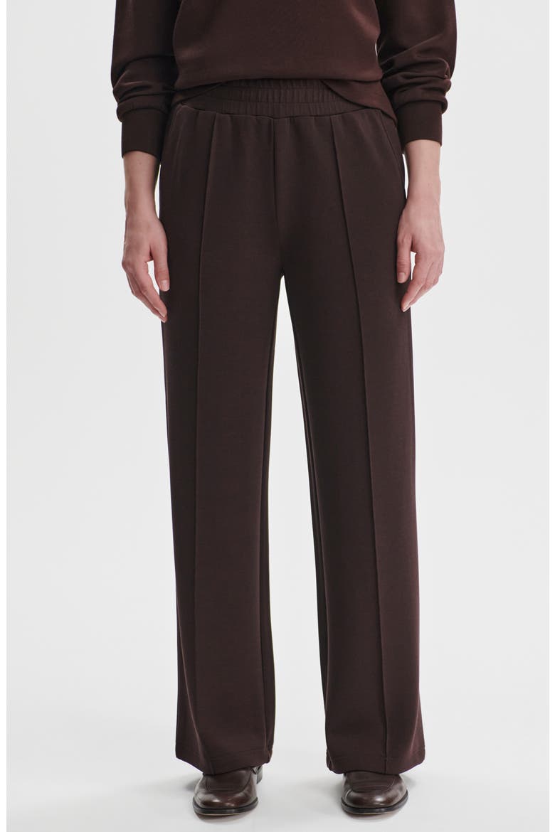 The Wide Leg 30-Inch Pants, Main, color, COFFEE BEAN