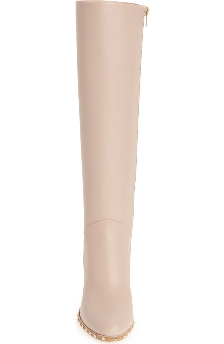 Valentino Garavani Valentino 'Soul Stud' Tall Boot, Alternate, color,