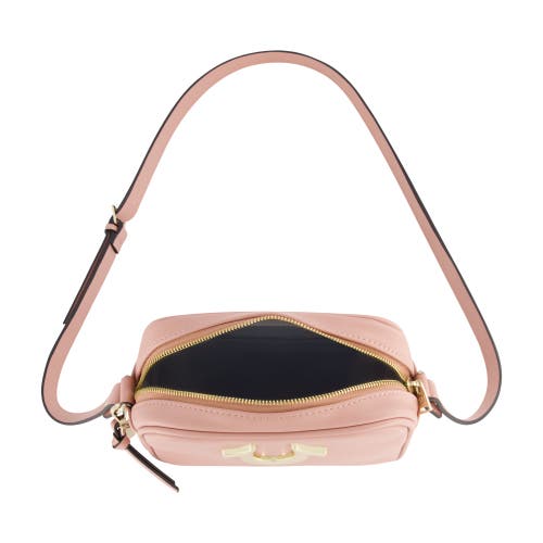 True Religion Horseshoe Camera Crossbody Bag In Purple