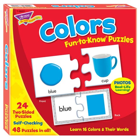 Trend Enterprises Colors Funtoknow Puzzle