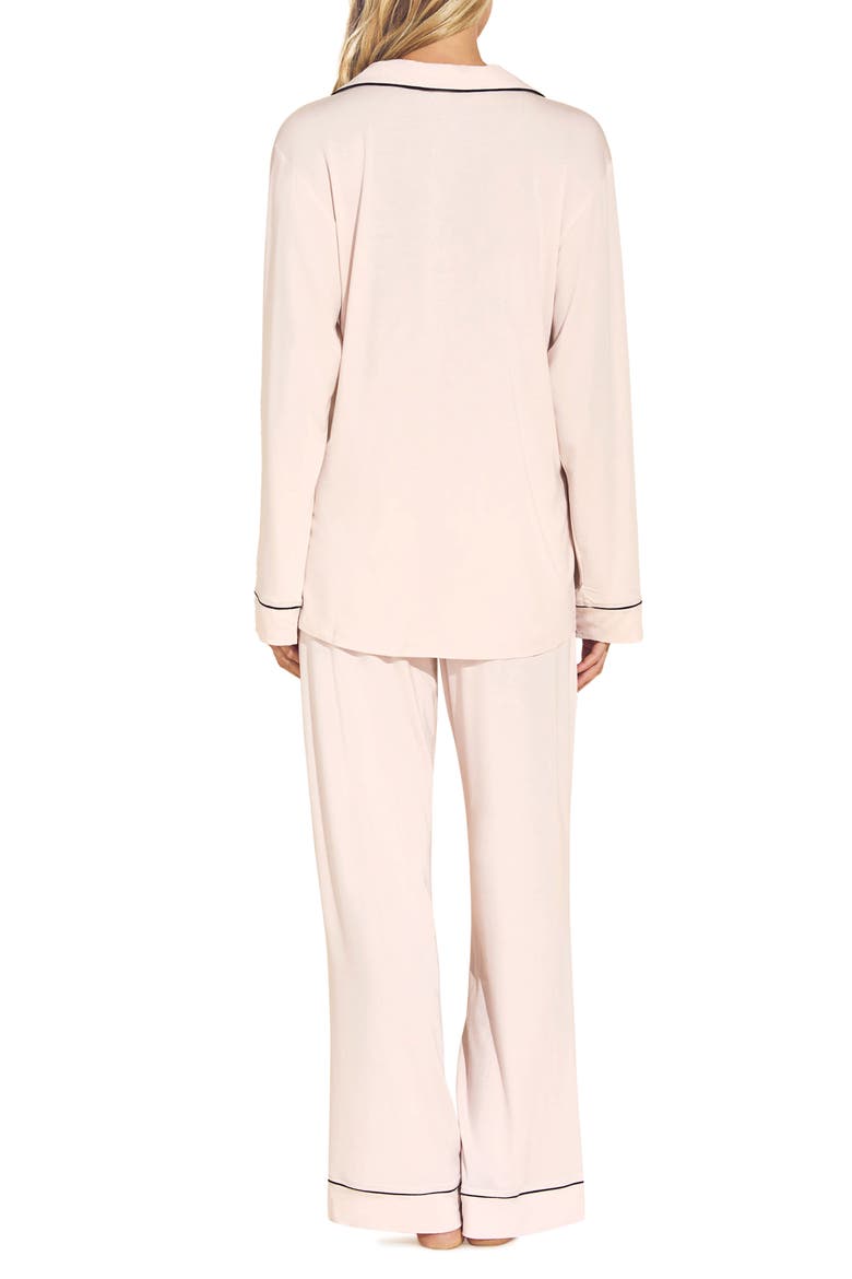 Gisele Long Pajamas, Alternate, color, SORBET/BLACK