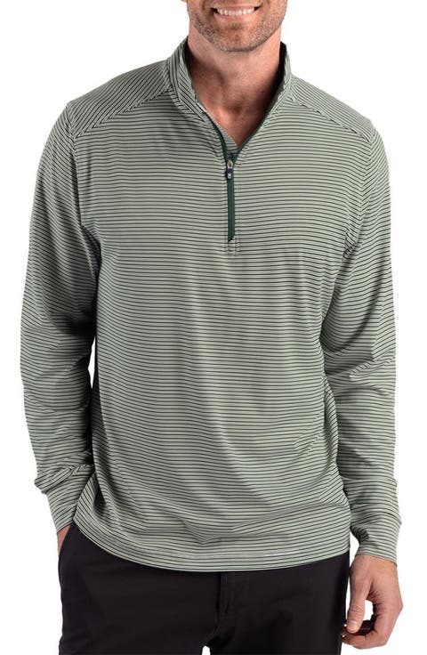 Forge Epic Confidence Stripe Performance Quarter Zip Pullover