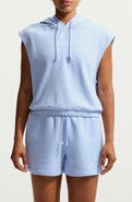 Nike Phoenix Cap Sleeve Cotton Blend Hoodie
