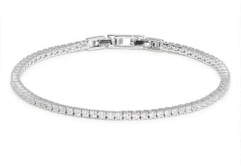 2mm Cubic Zirconia Tennis Bracelet