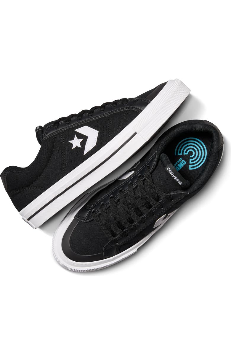 Converse Sport Casual Ox Low Top Sneaker, Alternate, color, Black/ Black/ White