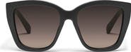 QUAY See Ya 56mm Gradient Square Sunglasses
