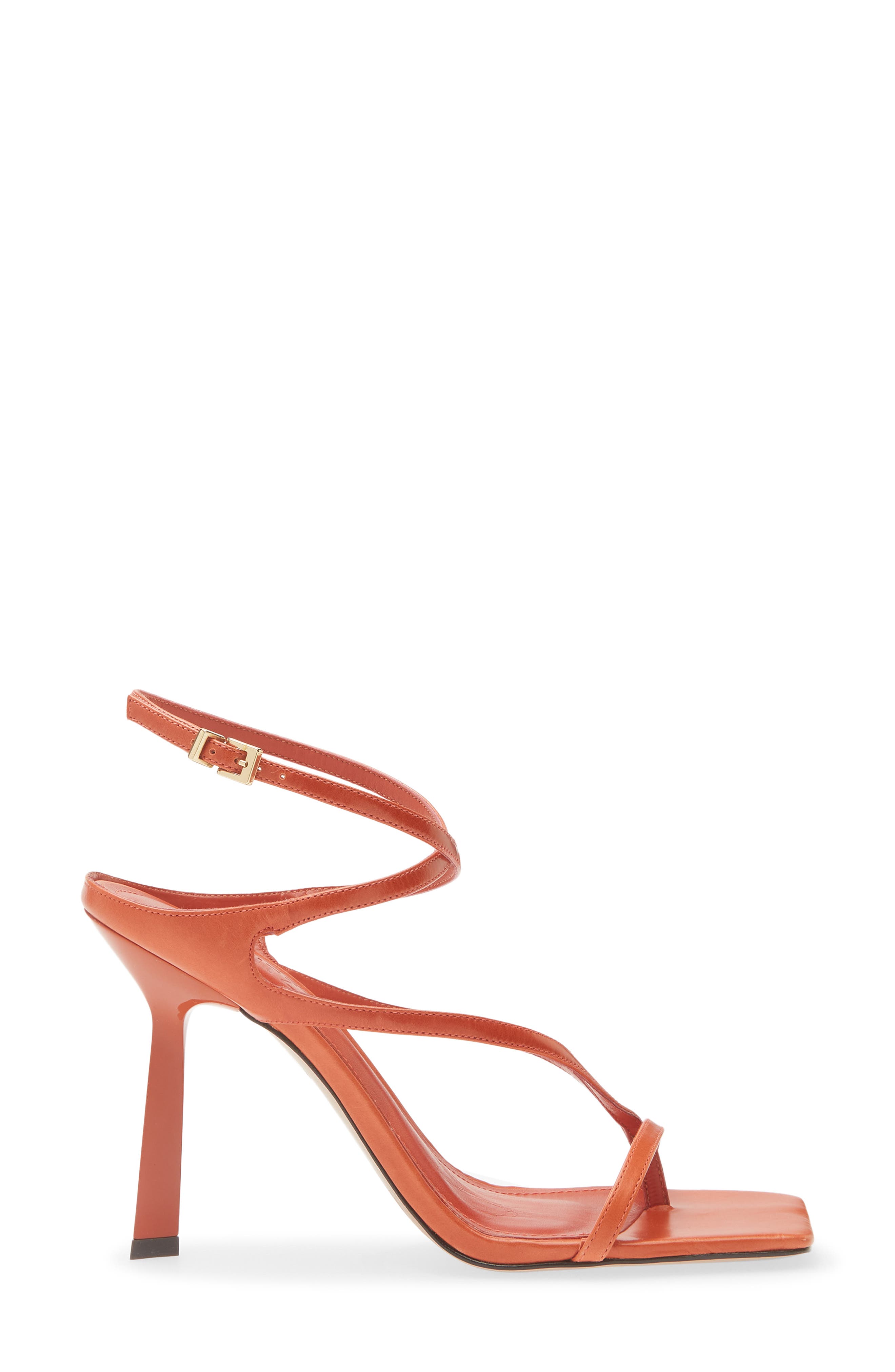 Amalfi Ankle Strap Sandal, Alternate, color, ORANGE CLAY