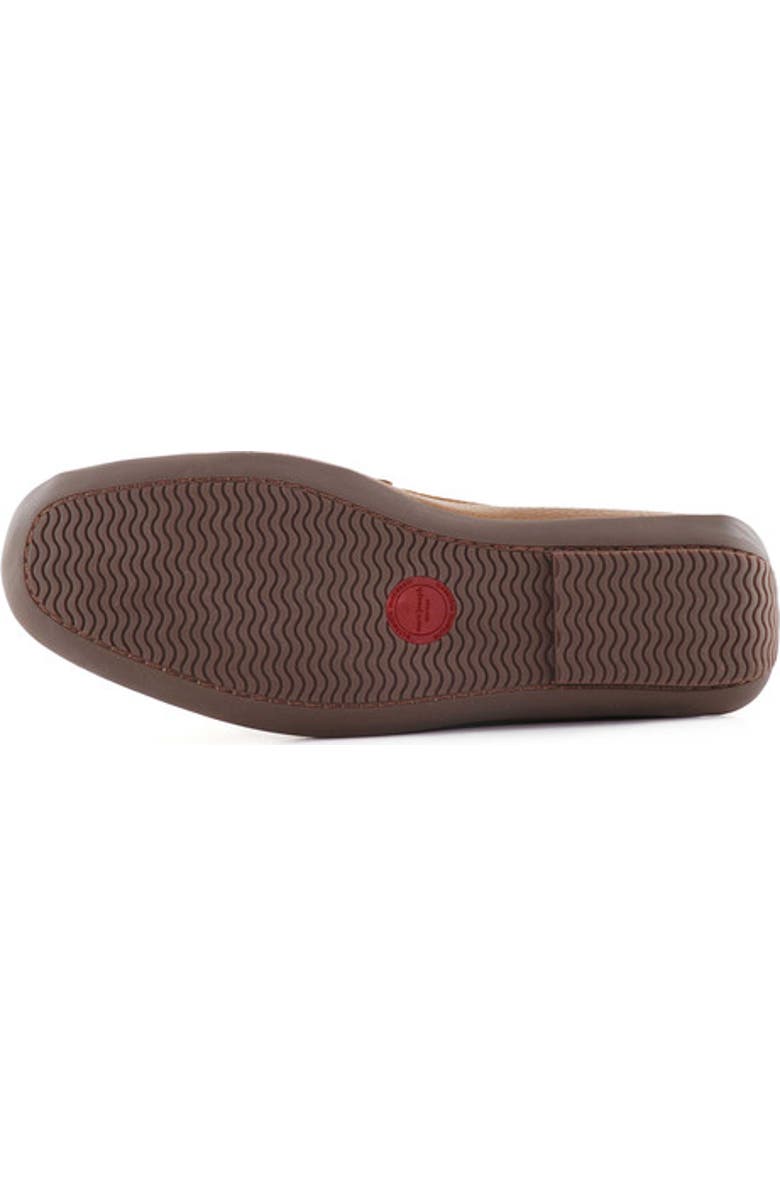 Marc Joseph New York Bryant Park Leather Weave Driver Loafer, Alternate, color, Cognac Grainy