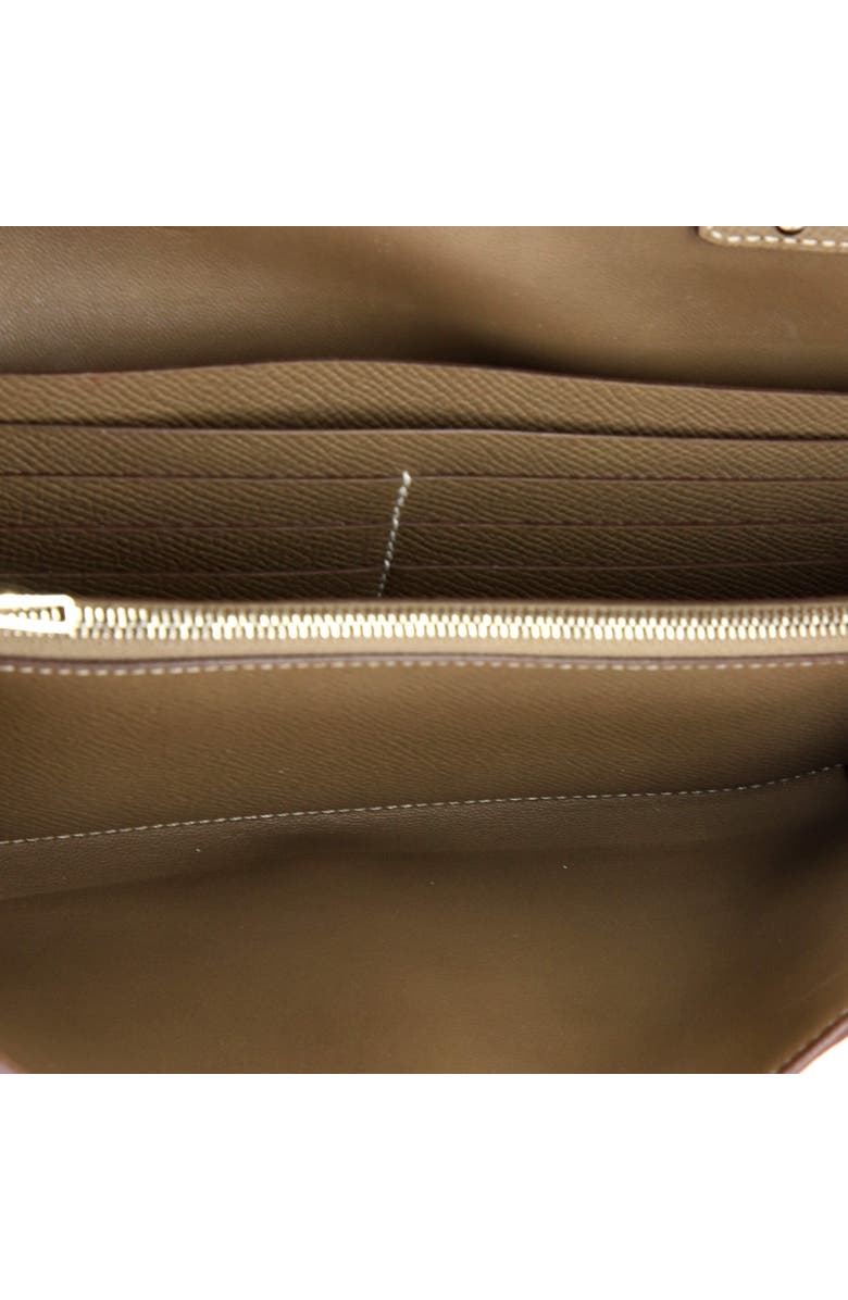 Pre-Owned Hermes Constance To Go Wallet Epsom, Alternate, color, Etoupe