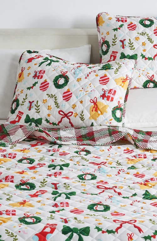 Woven & Weft Holiday 3-piece Quilt Set In Multi
